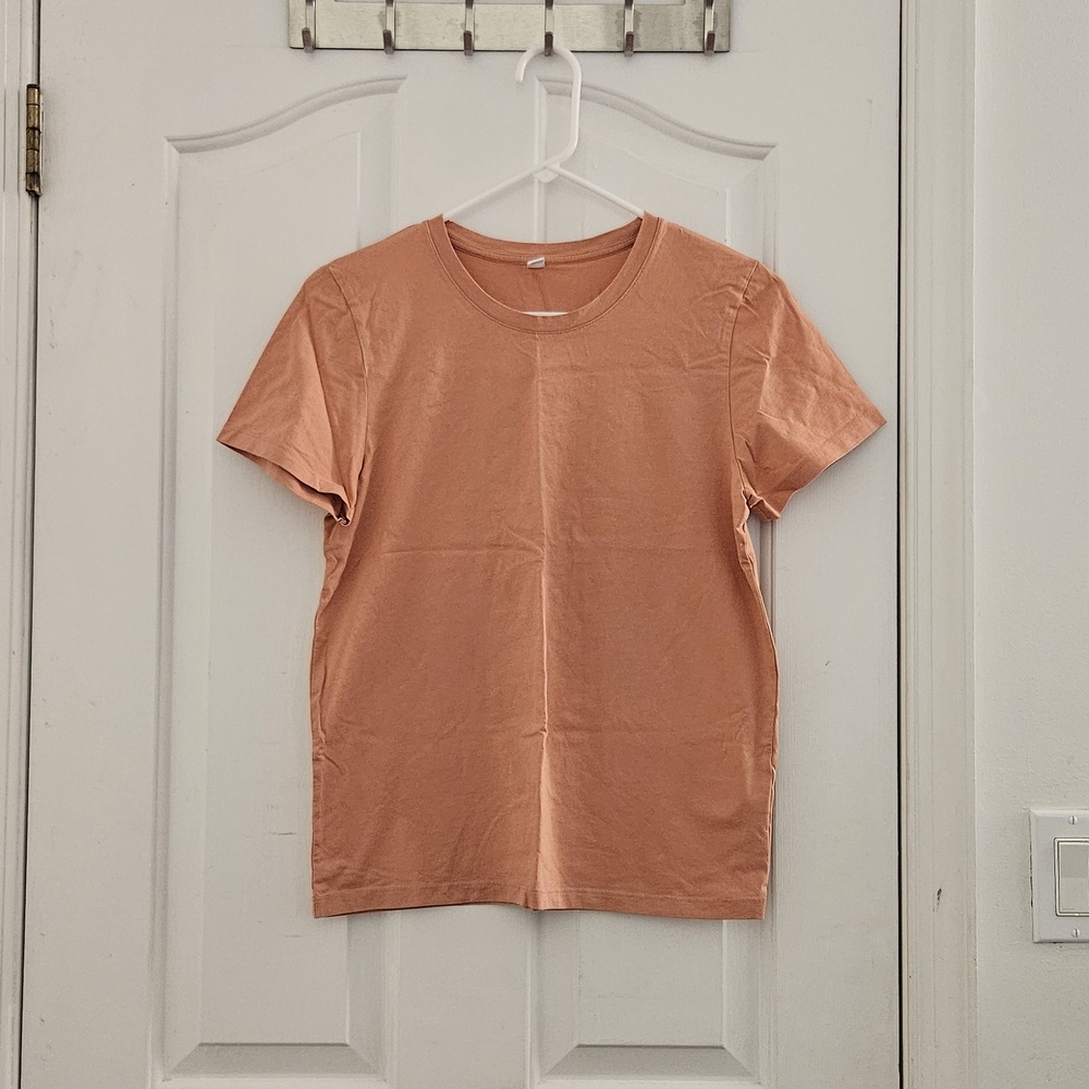 Uniqlo Pink Supima Cotton T-shirt